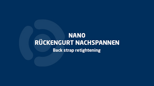 How-To Video: Nano - Rückengurt