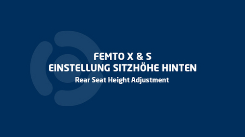 FEMTO - Sitzhöhe hinten
